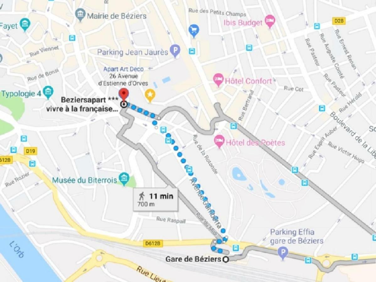 Beziers Apart Art Deco المظهر الخارجي الصورة